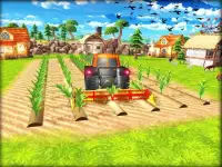 Little Happy Farm Town – Tractor Farming Simulator Screen Shot 3