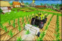 Sedikit Happy Farm Kota - Tractor Pertanian Sim Screen Shot 10