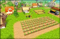 Sedikit Happy Farm Kota - Tractor Pertanian Sim Screen Shot 6