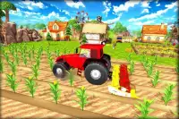 Little Happy Farm Town – Tractor Farming Simulator Screen Shot 8