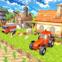 Little Happy Farm Town – Tractor Farming Simulator