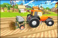 Little Happy Farm Town – Tractor Farming Simulator Screen Shot 11