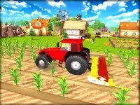 Little Happy Farm Town – Tractor Farming Simulator Screen Shot 2