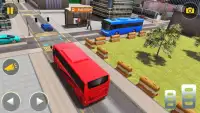 City Coach Bus Driving - Bus Games Screen Shot 5