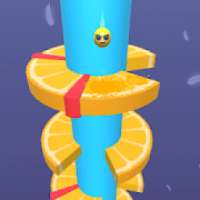 Orange Helix Jump - Tower Helix Crush