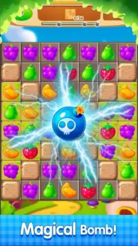 Fruits Magic - Link Line Games Screen Shot 1
