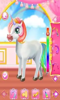 Unicorn Dress Up Makeup And Salon | Free Games Screen Shot 3
