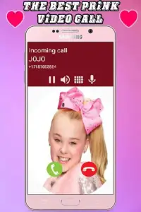 Fake Video & Audio Call From jj American Girl Screen Shot 2