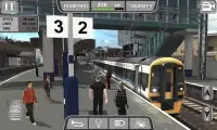 Euro Train Driver Sim 3D - Crossing Railroad Game Screen Shot 0