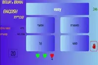 Bella's Vocabulary Trainer - English - Hebrew Screen Shot 0