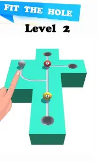 Fit the Ball 3D in Hole Screen Shot 1