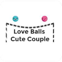 Love Balls Cute Couple
