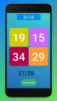 Half Minute - Math Game Screen Shot 1