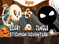Stickman Scary Jungle Adventure Game Screen Shot 3