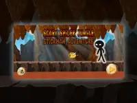Stickman Scary Jungle Adventure Game Screen Shot 2