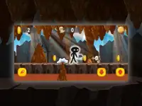 Stickman Scary Jungle Adventure Game Screen Shot 0