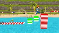 Stunt Boy Water Fun Race:Free Water Games Screen Shot 3