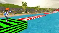 Stunt Boy Water Fun Race:Free Water Games Screen Shot 5