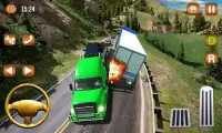 Euro Truck Climb Hill Driving - Truck Driver 3D Screen Shot 1