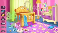 Baby Doll House Cleaning Screen Shot 2