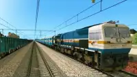 Euro Train Racing Game 3D 2020:Train Driving Games Screen Shot 1