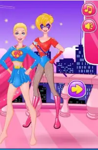 SuperHero Club Girls Dress Up ❤ Screen Shot 2