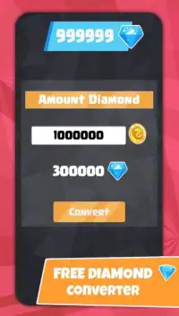 Diamonds For Free Fire Converter Screen Shot 0