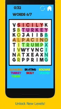 Find Words Game with Levels Screen Shot 2