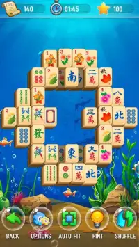 Mahjong - Ocean Fish Screen Shot 6
