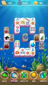 Mahjong - Ocean Fish Screen Shot 8