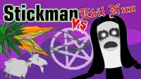 Stickman Mentalist: School Evil Nun Screen Shot 1