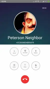 Hi Neighbor Call - Video Call Simulator Screen Shot 1