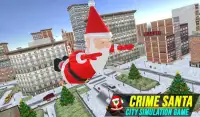 Santa Claus Rope hero Crime City Action Game Screen Shot 2