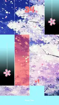 Descendants Piano Tiles Anime Screen Shot 0