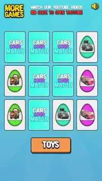 Cars Card Match Screen Shot 3