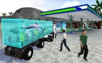Shark Transporter Truck, Drive Big Truck Screen Shot 0