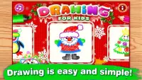 Drawing Christmas for Kids Drawing Games for Girls Screen Shot 11