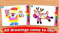 Drawing Christmas for Kids Drawing Games for Girls Screen Shot 9
