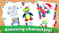 Drawing Christmas for Kids Drawing Games for Girls Screen Shot 7