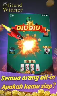 Grand Winner - Domino QiuQiu/Texas Poker/Gaple Screen Shot 0