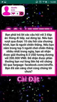 Confetti Việt - Đố Vui Giải Trí Screen Shot 0