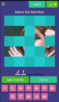 Name TWICE Quiz - Tiles Screen Shot 4