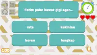 Fatimah Halilintar Trivia Game 2 Screen Shot 0