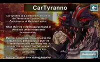 CarTyranno - Combine! Dino Robot : Dinosaur Game Screen Shot 9