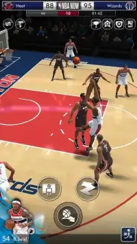 NBA NOW Mobile Basketball Game Screen Shot 1