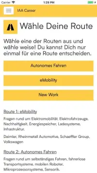 IAA Career QR-Code Rallye Screen Shot 14