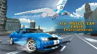 Flying Eagle Robot Car - Robot Transforming Games Screen Shot 3