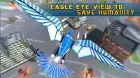 Flying Eagle Robot Car - Robot Transforming Games Screen Shot 4