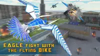 Flying Eagle Robot Car - Robot Transforming Games Screen Shot 2