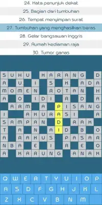 Teka Teki Silang - TTS Terbaru Offline Screen Shot 1